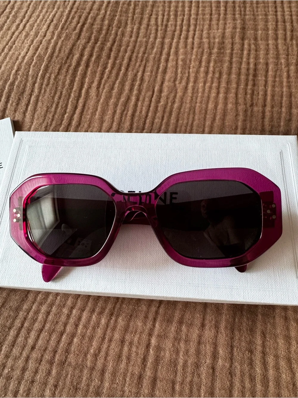 Celine Bold 3 Dots Geometric Sunglasses